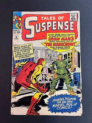 Buy Tales Of Suspense #51 Marvel Comics 1964 Missing Centerfold • 15.81£