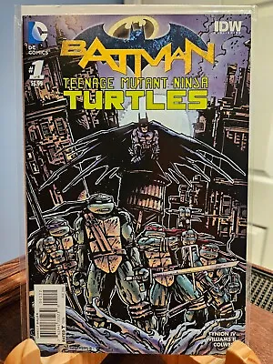 Buy Batman Teenage Mutant Ninja Turtles #1 Kevin Eastman 1:50 Incentive VF-NM IDW DC • 72.39£