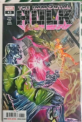 Buy THE IMMORTAL HULK ISSUE 43 - FIRST 1st PRINT RECALLED ISSUE - MARVEL COMICS • 18.50£