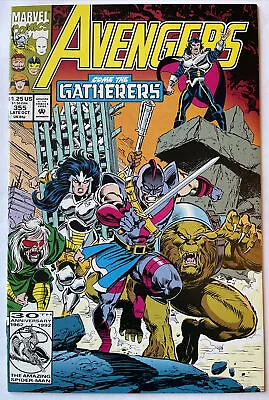 Buy Avengers #355 • KEY 1st Appearance The Gatherers: Swordsman, Proctor, Sloth... • 2.36£