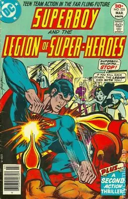 Buy Superboy #225 VG+ 4.5 1977 Stock Image Low Grade • 3.28£
