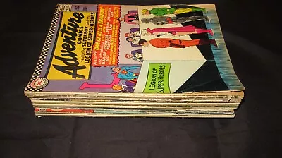 Buy Lot Of 21 Vintage  Dc  Adventure Comics 1966-71 Supergirl Etc • 140£