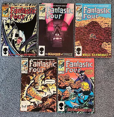 Buy Fantastic Four Lot Of 5 #263,266-269 Marvel Comics 1984 John Byrne 1st Terminus • 23.98£