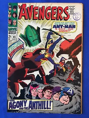 Buy Avengers #46 FN+ (6.5) MARVEL ( Vol 1 1967) • 31£