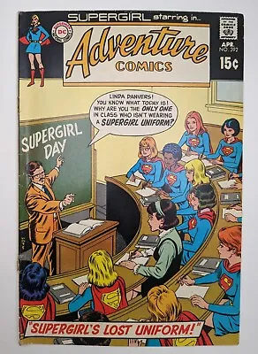 Buy Adventure Comics #392 (VG+)  Supergirl's Lost Uniform!  DC 1970 • 10.05£