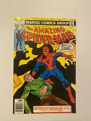 Buy Amazing Spider-man #176 Vf 8.0 The Return Of The Green Goblin Part I • 16.07£