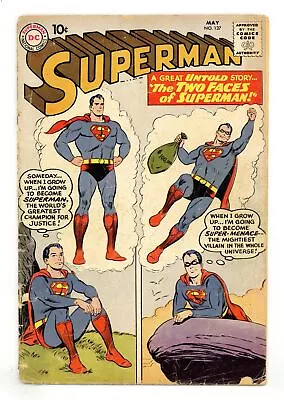 Buy Superman #137 GD 2.0 1960 • 23.68£