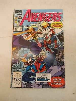 Buy Avengers #316 1990 Nm Near Mint 9.6 Spider-man Sersi Nebula White Vision Thor • 5.56£