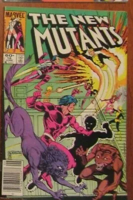 Buy Marvel Comics   New Mutants #16   Fine/VF    Set Break    WARPATH • 4.72£