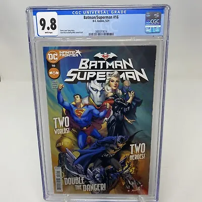 Buy Batman Superman #16 CGC 9.8 (DC Comics 2021) 1st Appearance Spider Lady • 47.30£