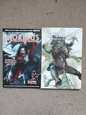 Buy Morbius Feat. Spider-Man Graphic Novel Bundle - Marvel Comics *see Description* • 2£
