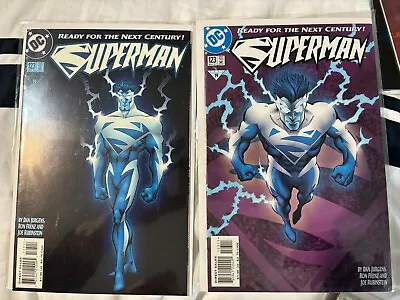 Buy SUPERMAN #123 Both Covers  (DC Comics, 1997) 1st Appearance Blue Suit • 8.04£