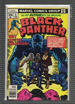Buy (1978) Black Panther #8 - KEY ISSUE! ORIGIN OF THE BLACK PANTHER! • 7.88£