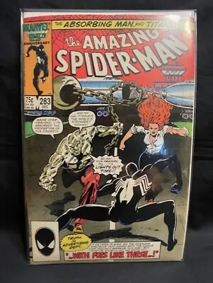 Buy Amazing Spider-Man #283 Tom DeFalco Ron Frenz VF / NM (9.0) Marvel Comics 1986 • 10.43£