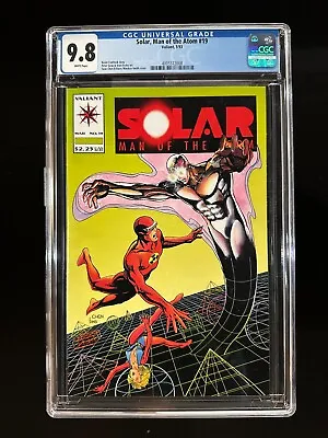 Buy Solar, Man Of The Atom #19 CGC 9.8 (1993), Sean Chen & Barry Windsor-Smith Cover • 55.40£