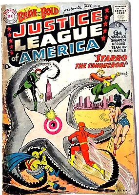 Buy The Brave And The Bold 28 DC 1960 1st App Of The Justice League Of America • 3,800£