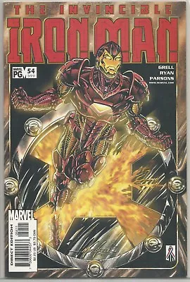 Buy Invincible Iron Man #54 : Marvel Comics : July 2002 • 6.95£