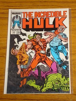Buy Incredible Hulk #330 Vol1 Marvel 1st Mcfarlane Issue April 1987 • 24.99£