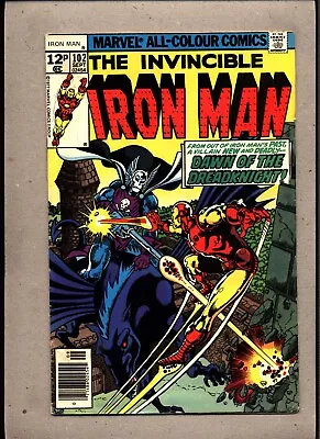 Buy Invincible Iron Man #102_september 1977_fine+_ Dawn Of The Dreadknight _uk! • 0.99£