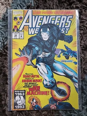 Buy  West Coast Avengers #94 (May 1993) - 1st Appearance Jim Rhodes War Machine! • 35.75£