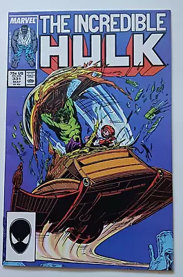 Buy Incredible Hulk 331, 1987. VF/NM. 2nd Todd McFarlane Hulk Issue. • 23.65£