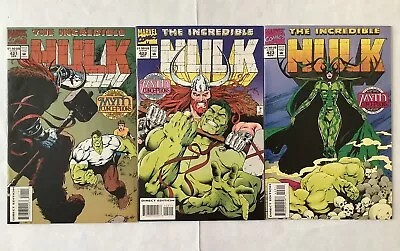 Buy Incredible Hulk #421 422 423 (Myth Conceptions Parts 1-3, Marvel, 1994 • 9.56£