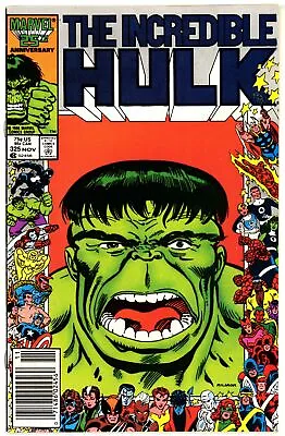 Buy Incredible Hulk (1968) #325 VF 8.0 Anniversary Frame Cover • 6.36£