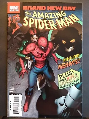 Buy Amazing Spiderman #550 NM+ 9.6 🔥🔑 1st Full Appearance Of Menace Marvel Comics • 16.21£