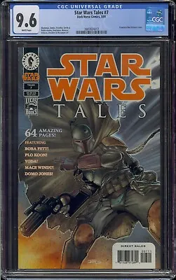 Buy Star Wars Tales #7 Cgc 9.6 1st Ailyn Vel Boba Fett's Daughter • 158.31£