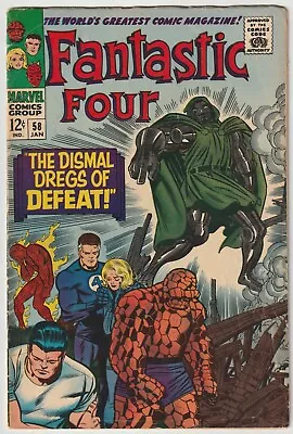 Buy Fantastic Four #58  (Marvel 1967) FN • 49.95£