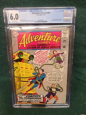 Buy Adventure Comics #340 CGC 6.0 / DC Comics / Superman • 53.72£