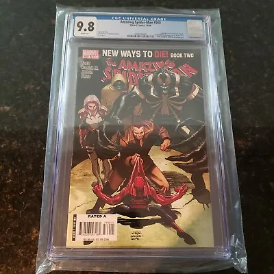 Buy Amazing Spider-Man #569 (Marvel) CGC 9.8 NM/M Eddie Brock Anti-Venom • 185.79£