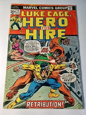 Buy Hero For Hire #14 VG+ 1st Big Ben Marvel Comics C245 • 3.56£