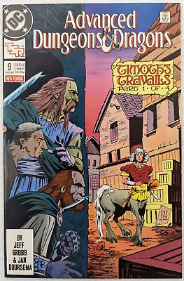 Buy Advanced Dungeons & Dragons Vol 1 #9; DC Comics AUG 1989; Jan Duursema; TSR • 7.93£