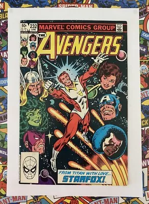 Buy Avengers #232 - Jun 1983 - Starfox Joins Avengers! - Vfn/nm (9.0) Cents Copy! • 29.99£