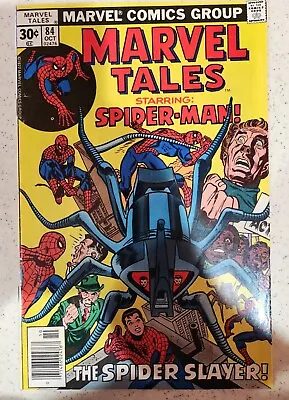 Buy Marvel Tales Starring Spider-Man #84 Marvel Comics 1977  The Spider Slayer  • 14.23£