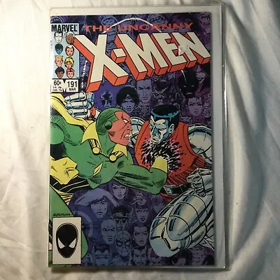 Buy The Uncanny X Men #191 (1985) - 1st App Of Nimrod Classic Cover • 19.78£