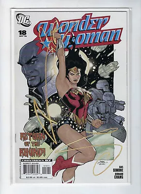 Buy WONDER WOMAN # 18 (DC COMICS, Simone/Chang, MAY 2008) • 3.49£
