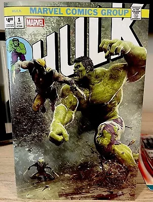 Buy Hulk #1 Bjorn Barends Exclusive Trade Variant 181 Homage Wolverine • 14.23£