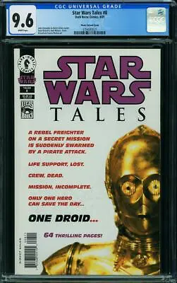Buy STAR WARS TALES #8   Variant Cover Modern Age Comics Cgc 9.6 • 299.99£