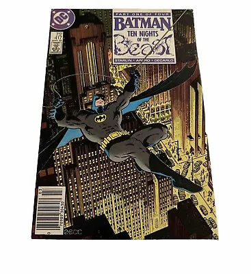 Buy Batman #417 (1988) 1st KGBeast Ten Nights Of The Beast Part 1 VF/NM (box36) • 7.90£