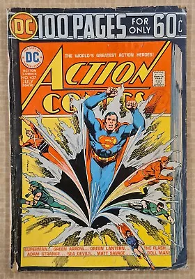 Buy Action Comics #437 - 100 Pages. Superman Flash Green Lantern Green Arrow • 6.50£