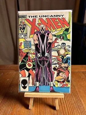 Buy Uncanny X-Men 200 Trial Of Magneto Copper Age X-Men '97 Marvel 1985 VG • 3.93£