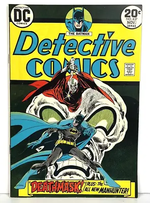 Buy Detective Comics #437 (Nov 1973, DC) New Manhunter Series Begins VF- • 27.58£