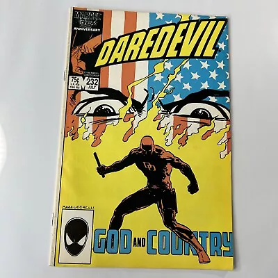 Buy Daredevil #232 Comic Book Marvel 1986 1st Appearance Nuke Mazzucchell • 12.64£