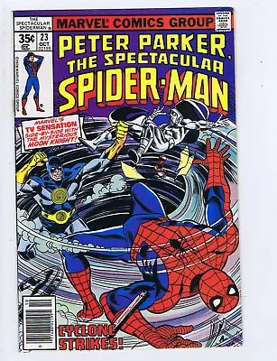 Buy Peter Parker, Spectacular Spider-Man #23 Marvel 1978 Moon Knight Appearance ! • 14.19£
