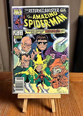 Buy Amazing Spider-Man #337 Marvel 1990 Vs. The SINISTER SIX VG/FN Newsstand • 7.88£