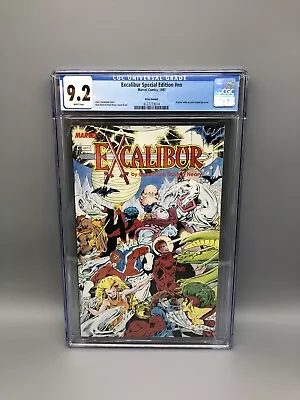Buy Excalibur Special Edition 1987 Cgc 9.2 Graded No Price Variant! Newsstand! • 71.96£