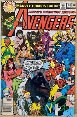 Buy Avengers #181  1st Appearance Of Scott Lang (Cents) • 15£