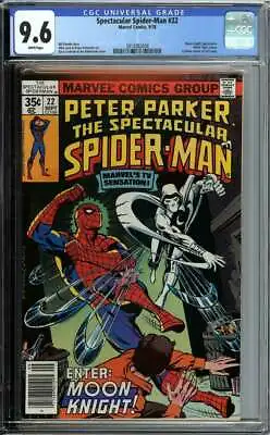 Buy Spectacular Spider-man #22 Cgc 9.6 White Pages // Cyclone Cameo App 1978 • 260.16£